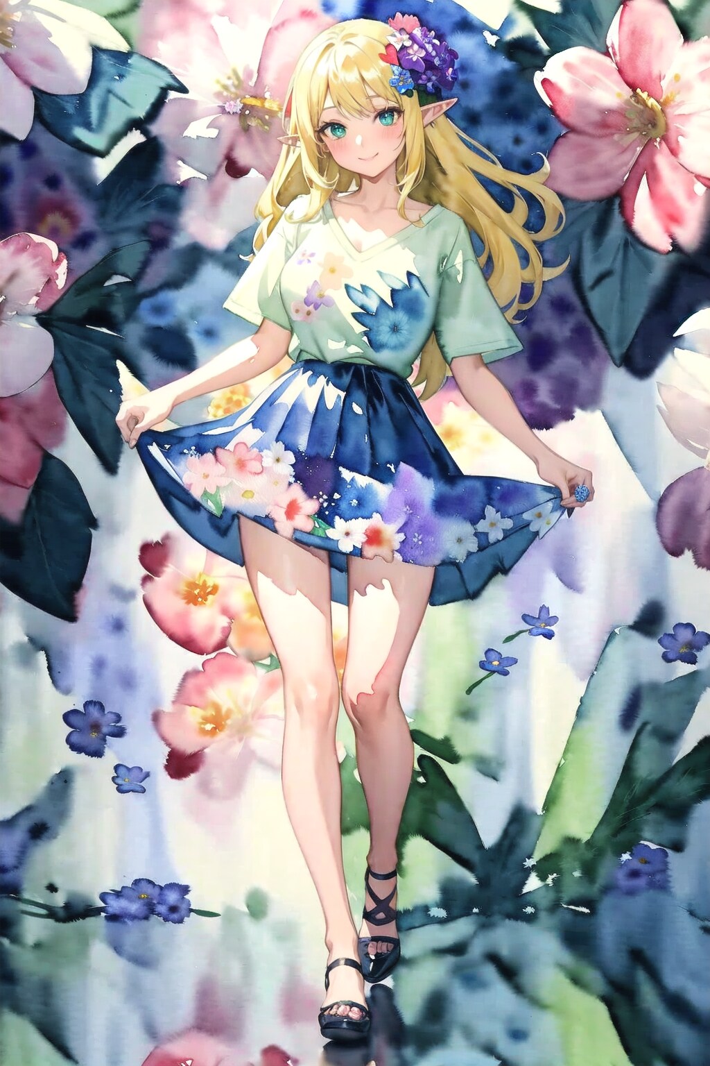 花の幻想郷 | の人気AIイラスト・グラビア