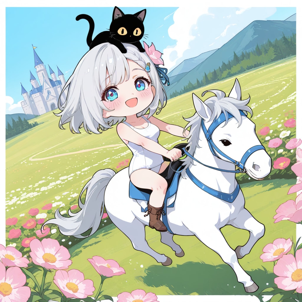 ちびスク水乗馬会 (APRICOT)