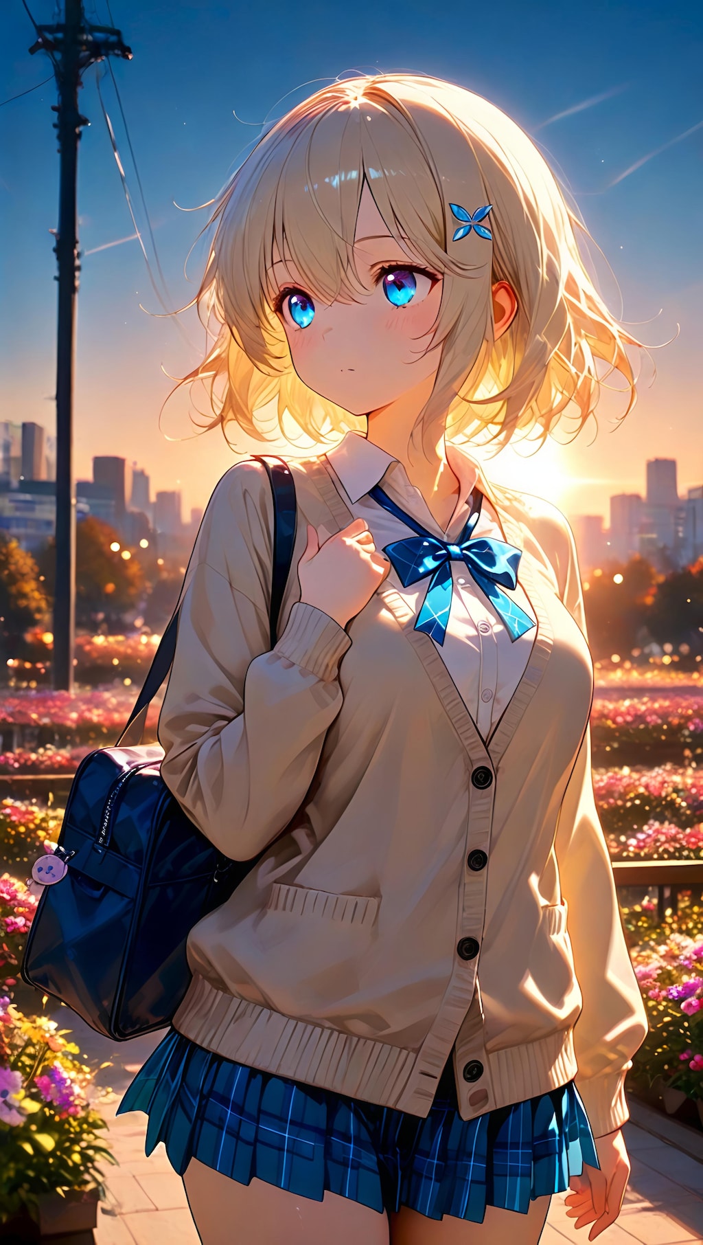 夕暮れの帰り道