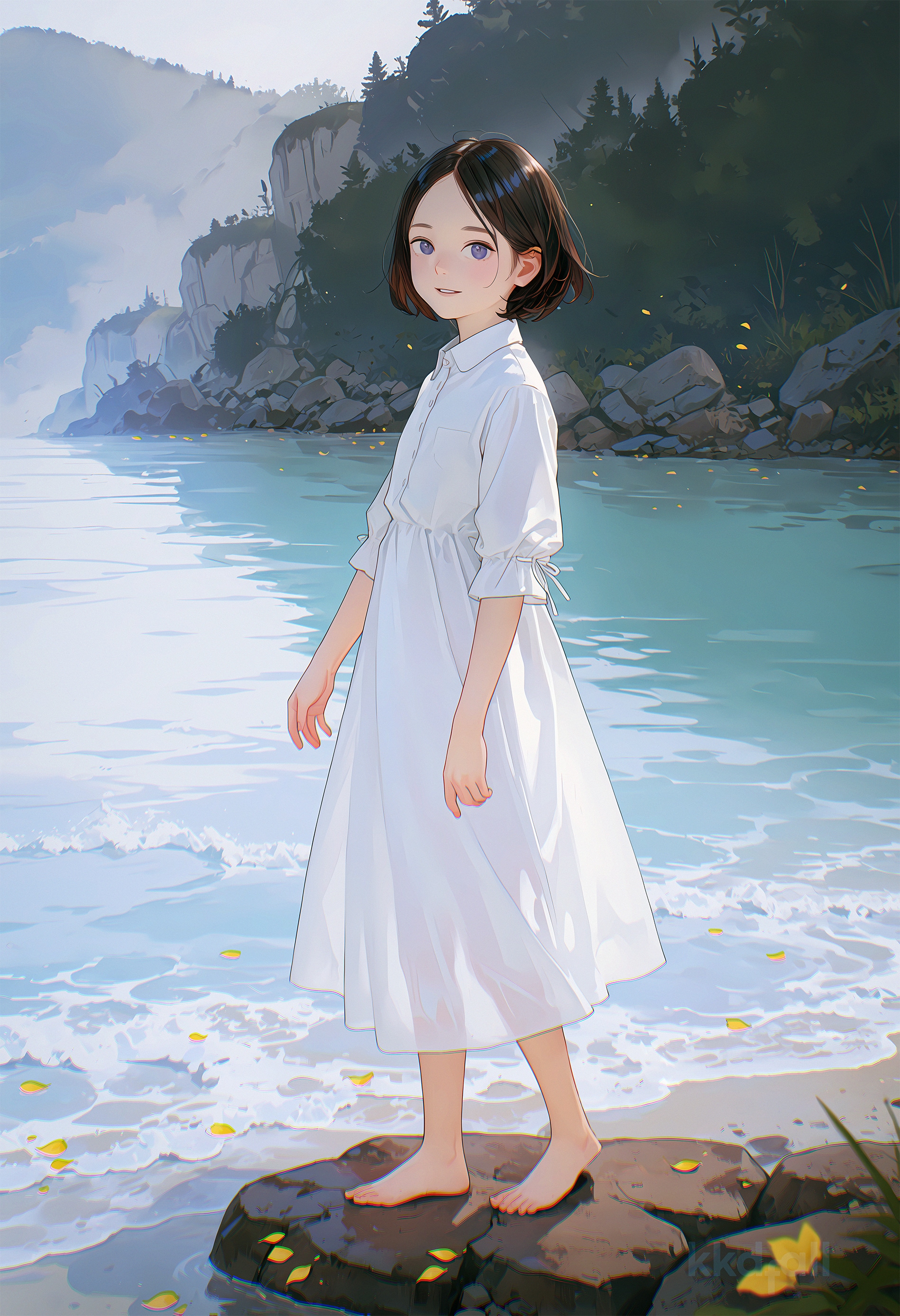 Wading | の人気AIイラスト・グラビア