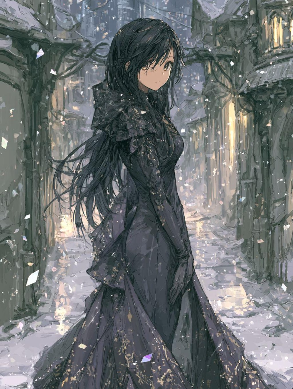 独り佇(たたず)む