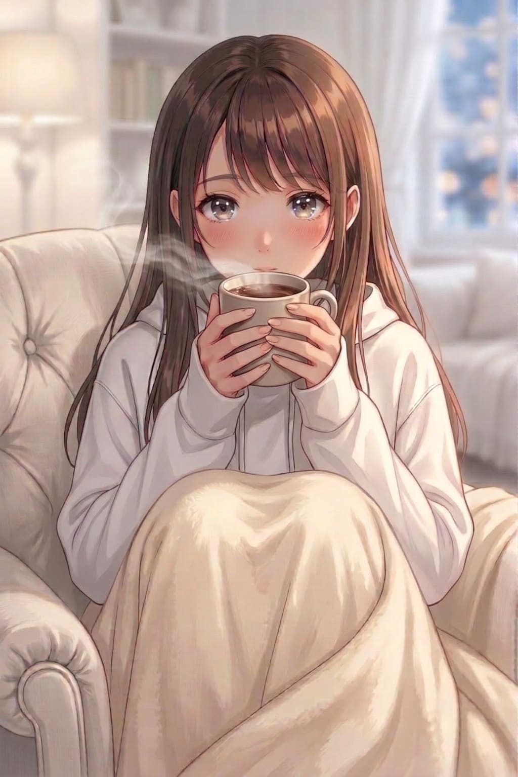 ココア飲も