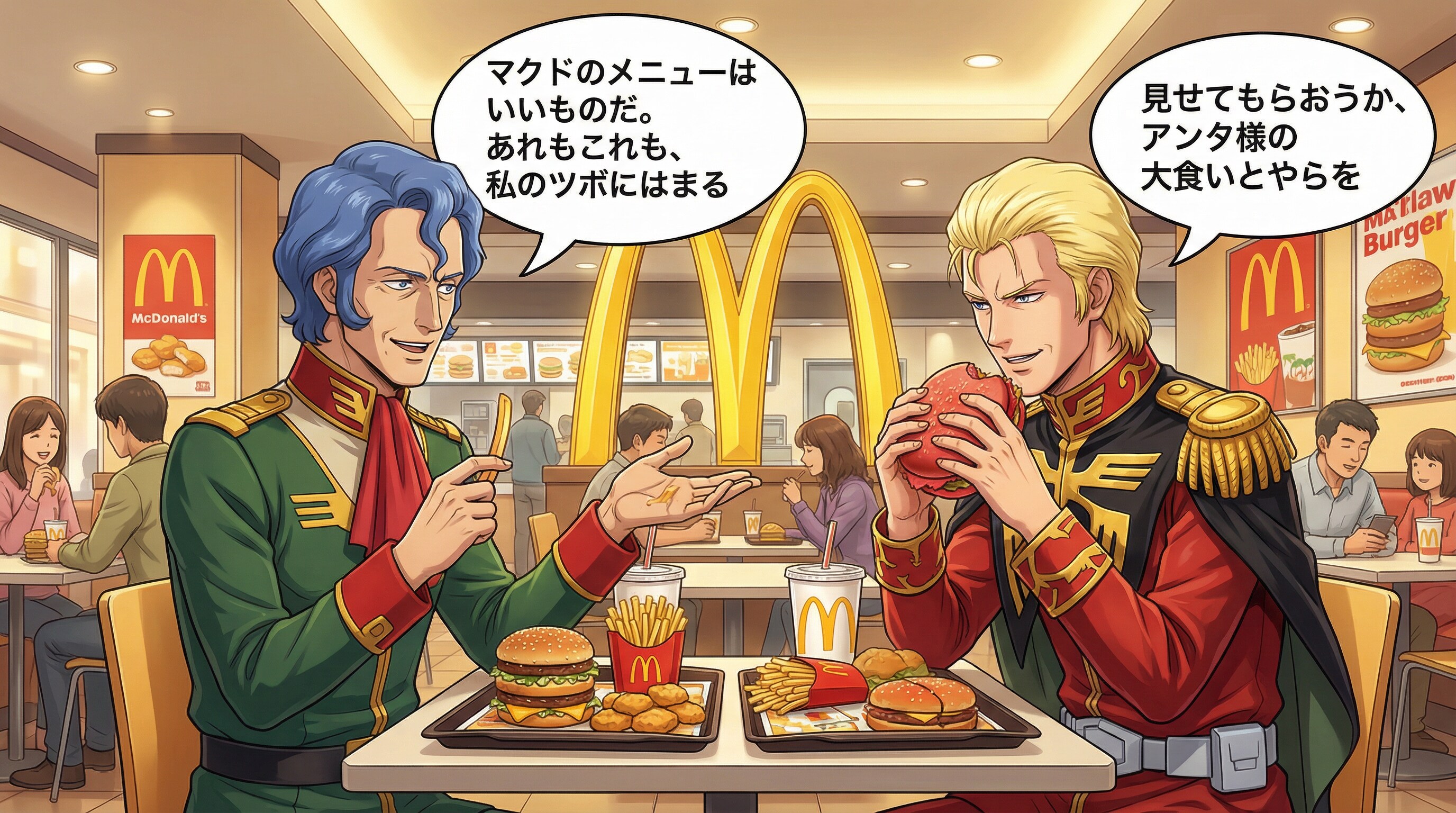 I'm lovin' it.