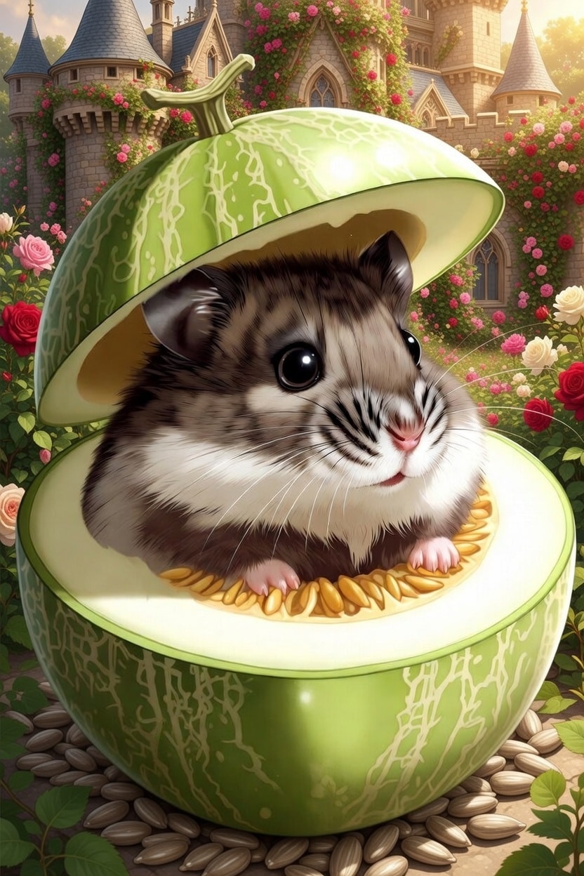 茨の城とメロン | の人気AIイラスト・グラビア