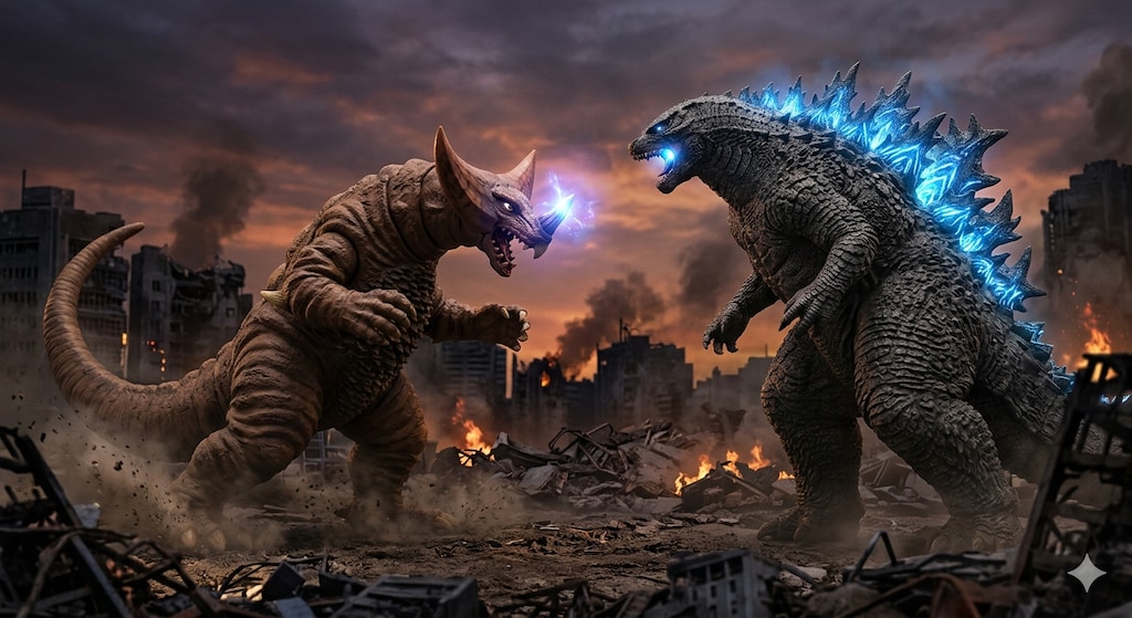 ゴモラ VS GODZILLA