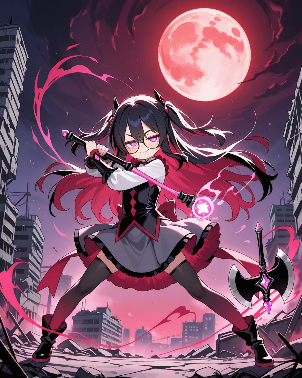 闇深な魔法少女