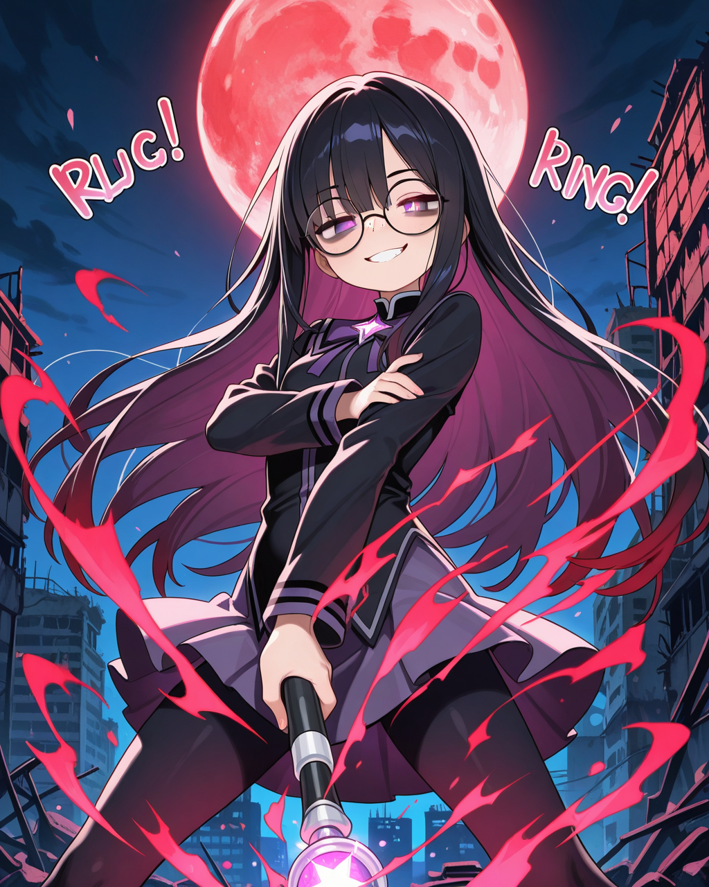 闇深な魔法少女