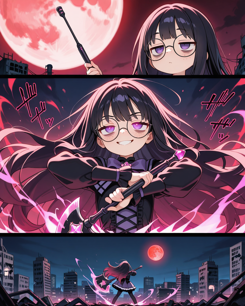 闇深な魔法少女