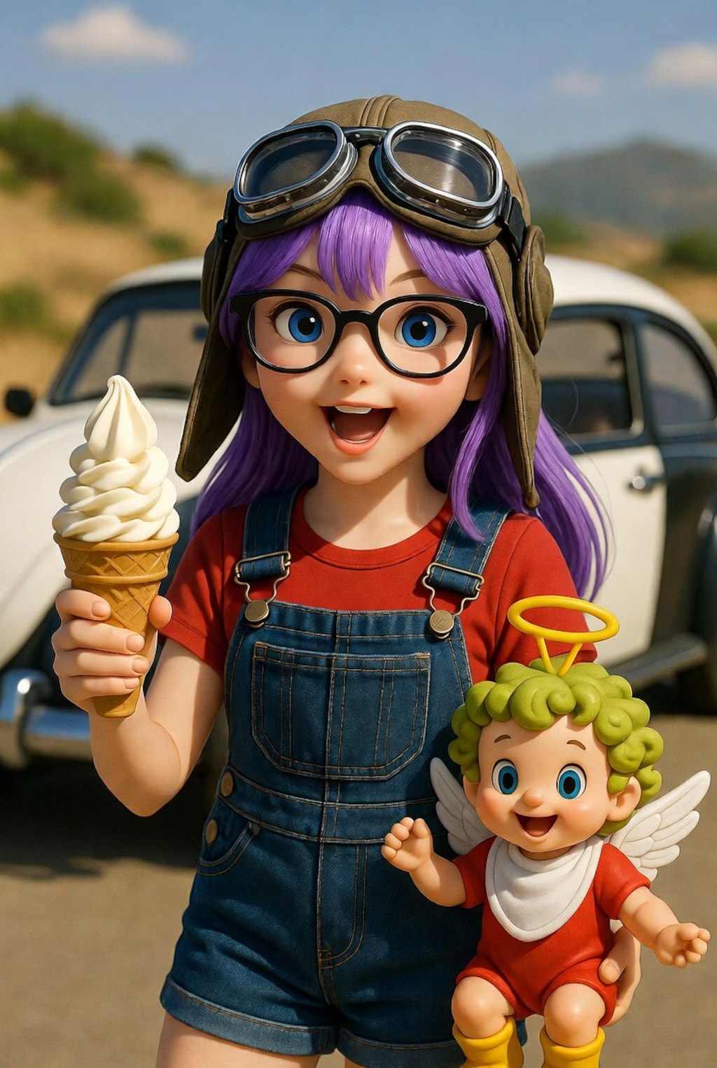 パトカー泣かせの可愛い子