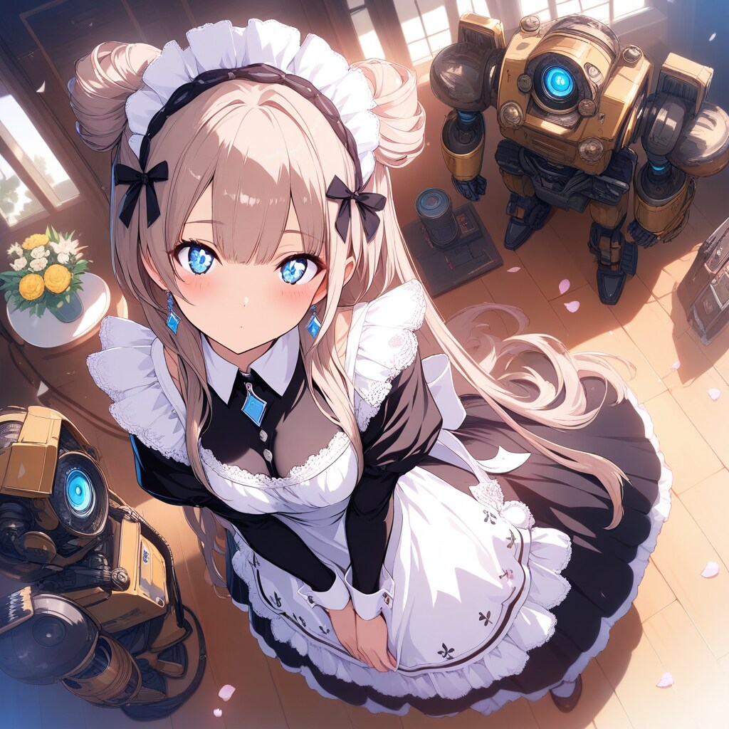 メイドさんとロボット
