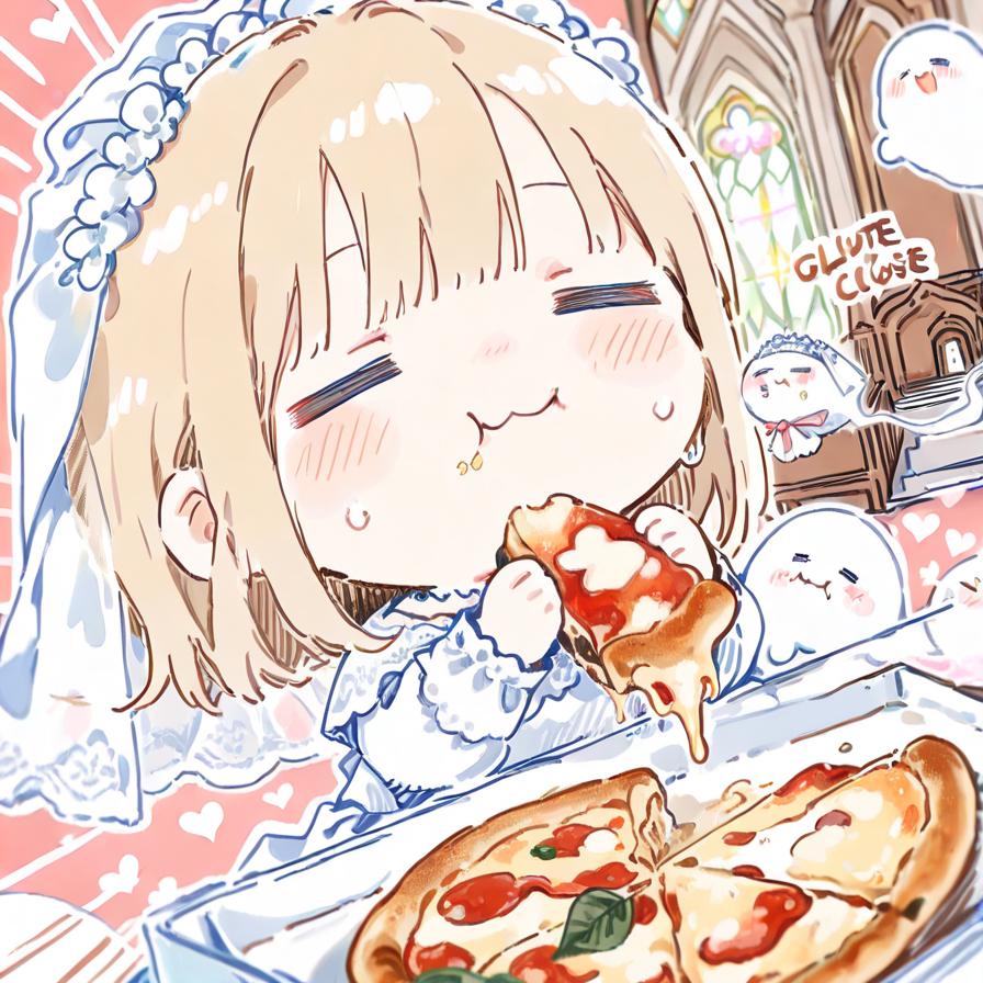 おピッツァと結婚するやでぇ！( >ω<)🍕✨✨