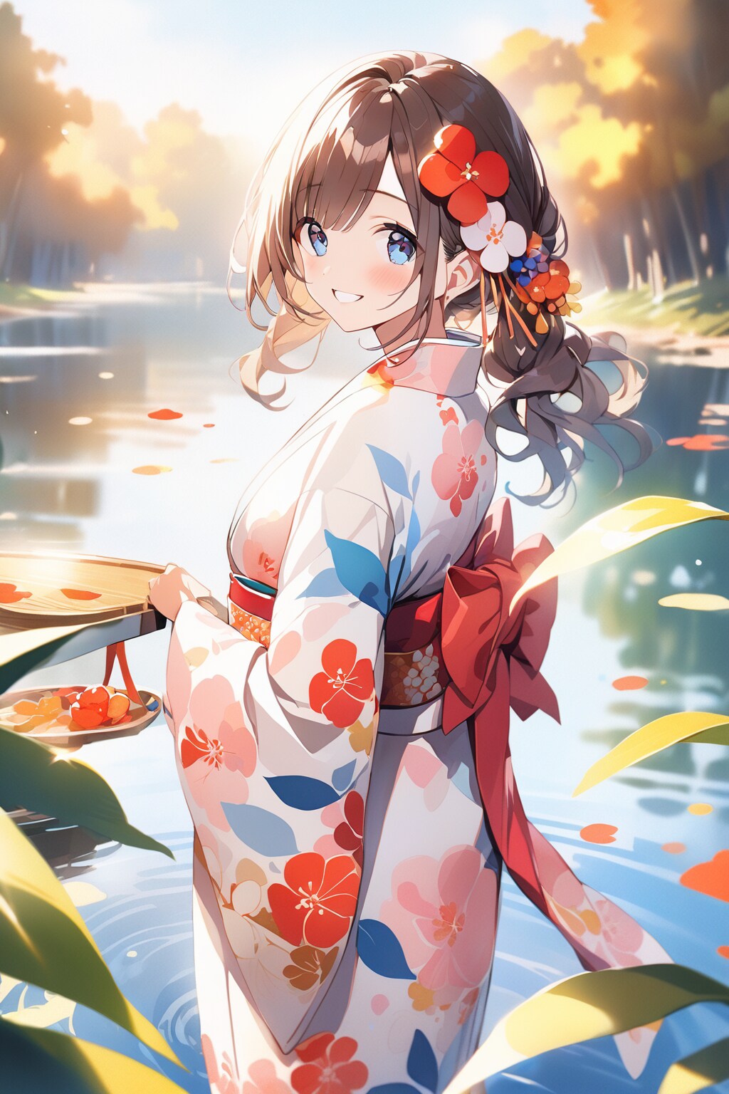 夜叉ヶ池にて