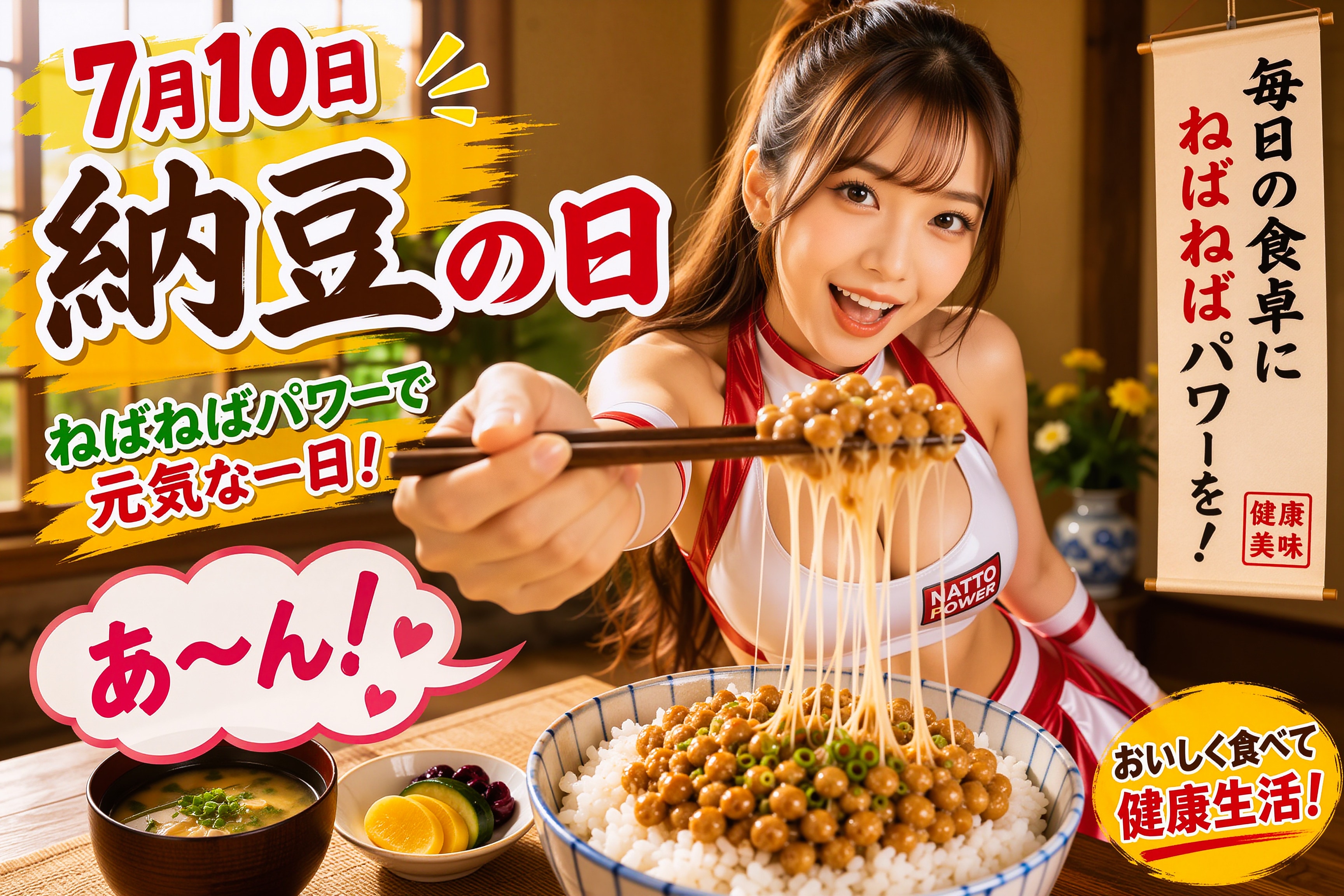 今日の１枚(7月10日)納豆の日