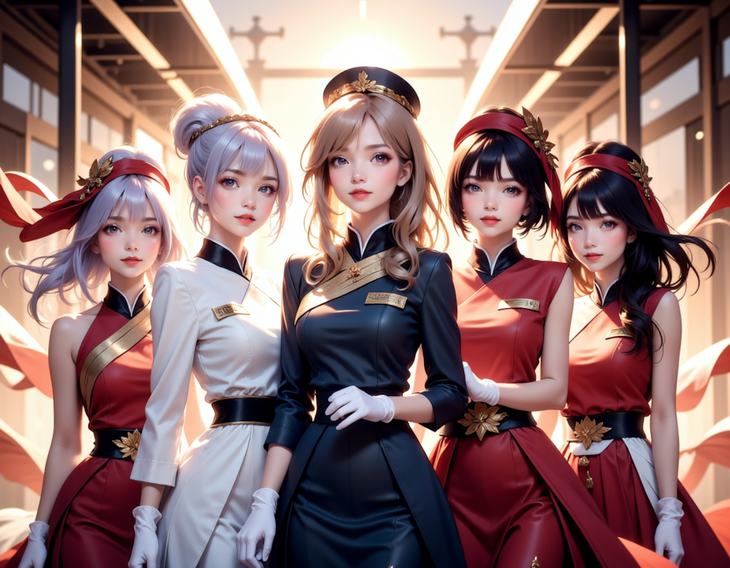 485系特急型電車：鉄道擬人化