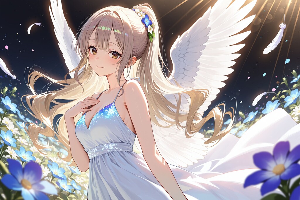 天使さん頑張ります