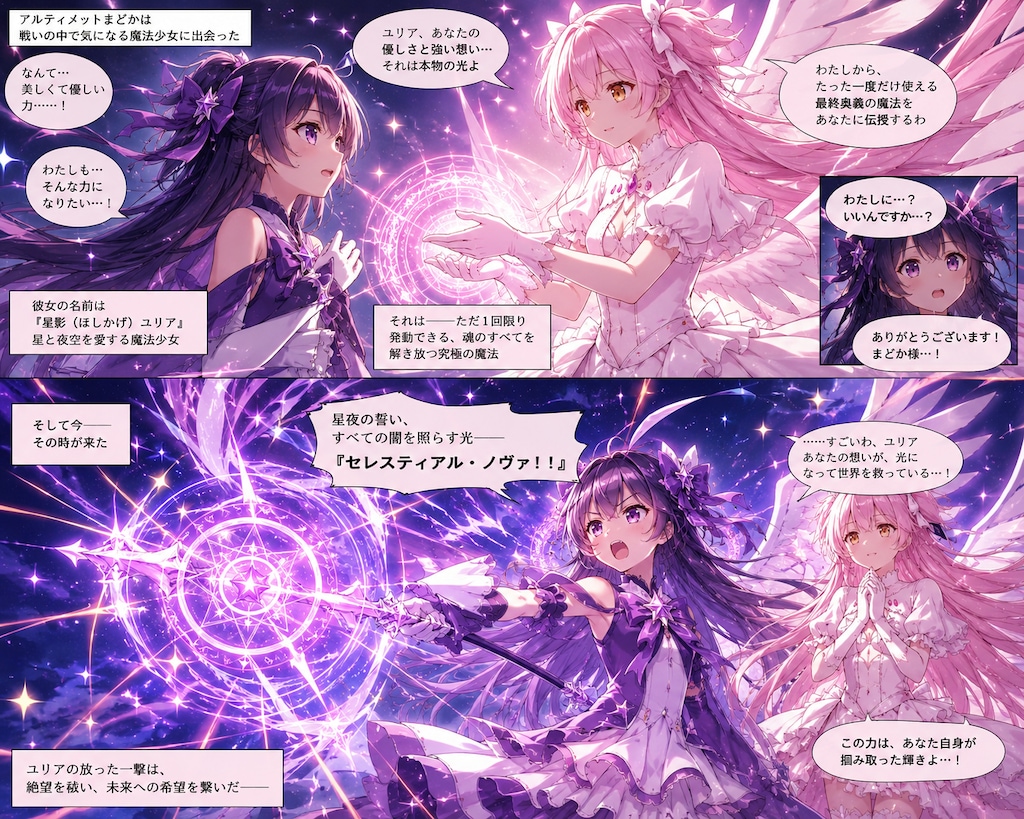 アルティメットまどかに最強魔法を伝授された魔法少女