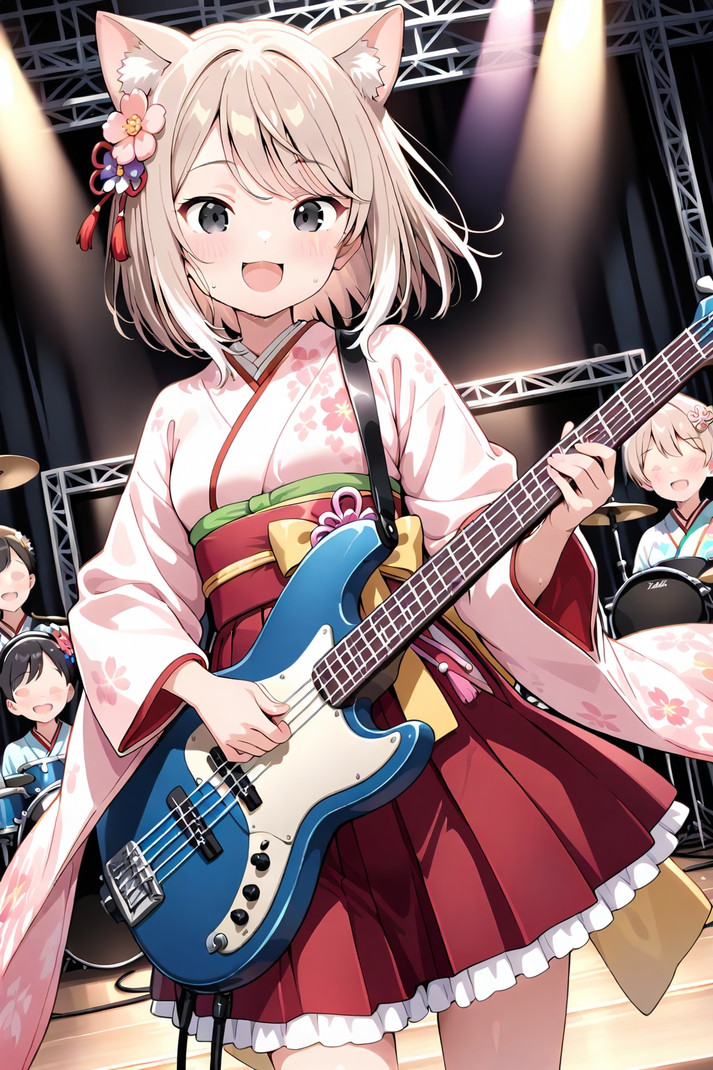 ネコ娘のムギちゃん🐈✨１２ | の人気AIイラスト・グラビア