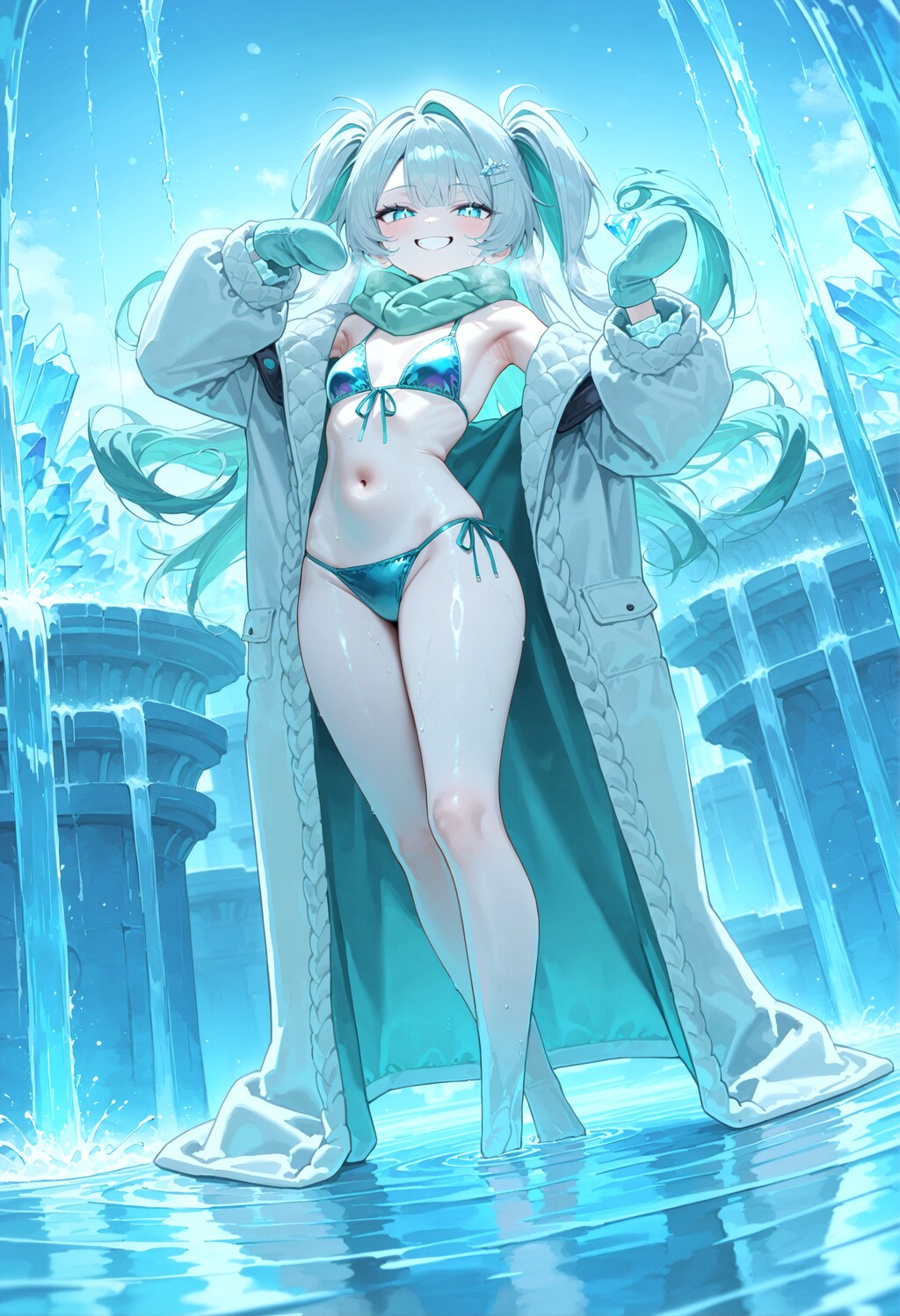 ビキニ＆コート