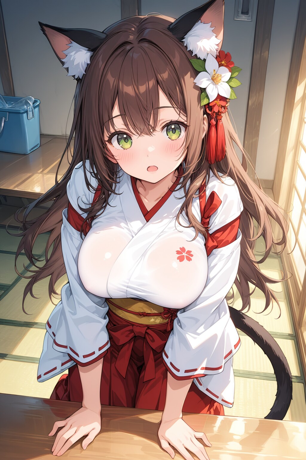 巫女猫ちゃん