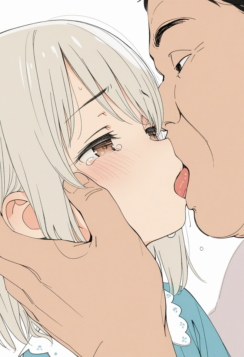 ちゅーされる幸薄ちゃん