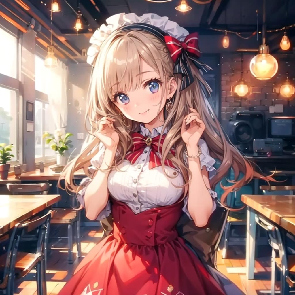 ウエイトレスちゃん | の人気AIイラスト・グラビア
