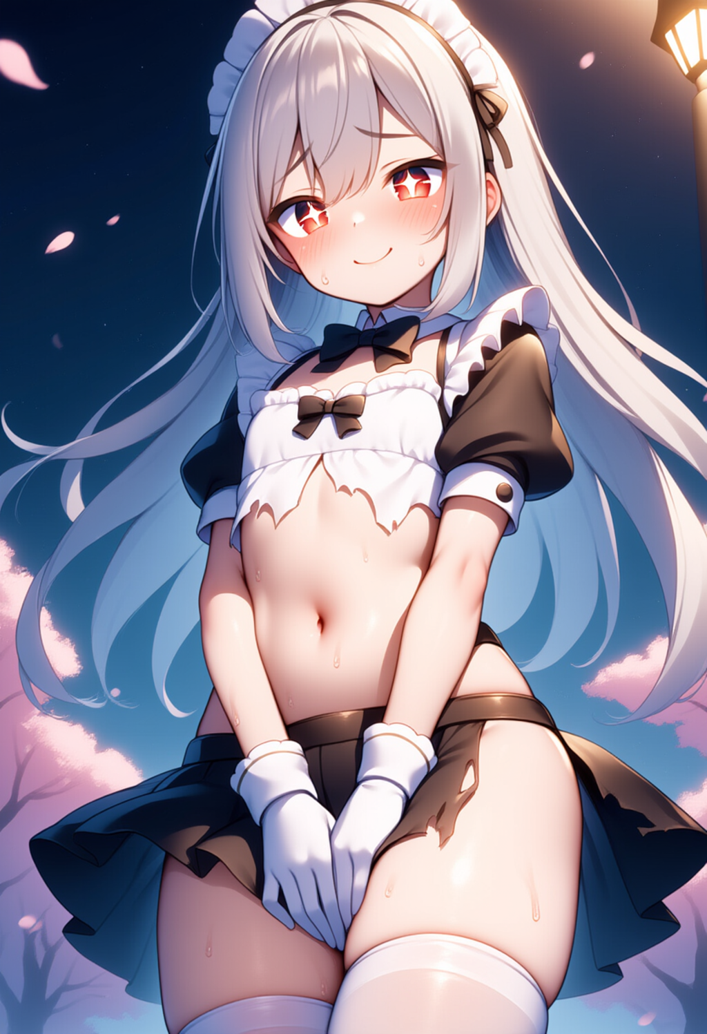 服ビリした男の娘