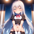 服ビリした男の娘 2枚目