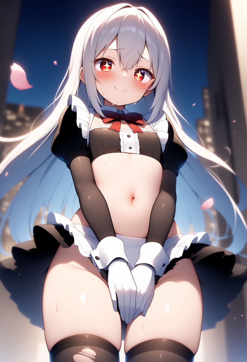 服ビリした男の娘