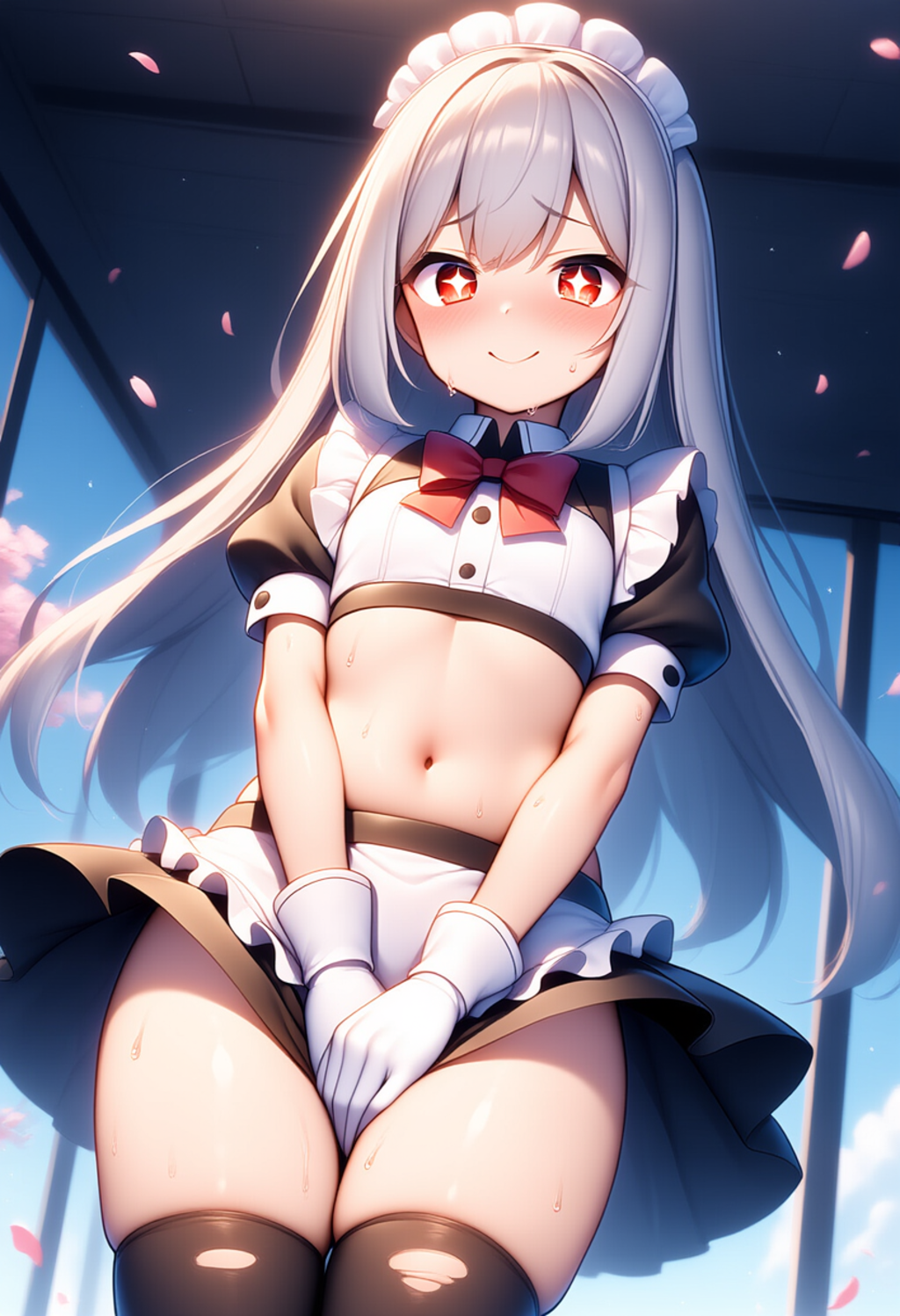 服ビリした男の娘