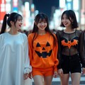 黒髪ハロウィンで比較 7枚目
