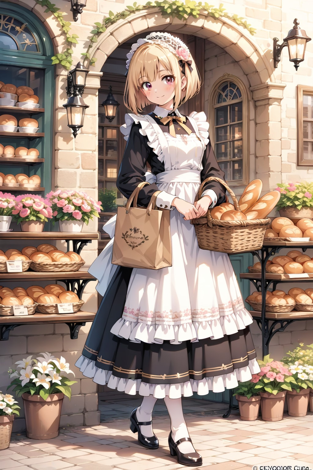 after shopping