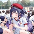 マーチングLILACちゃん待機中1 5枚目