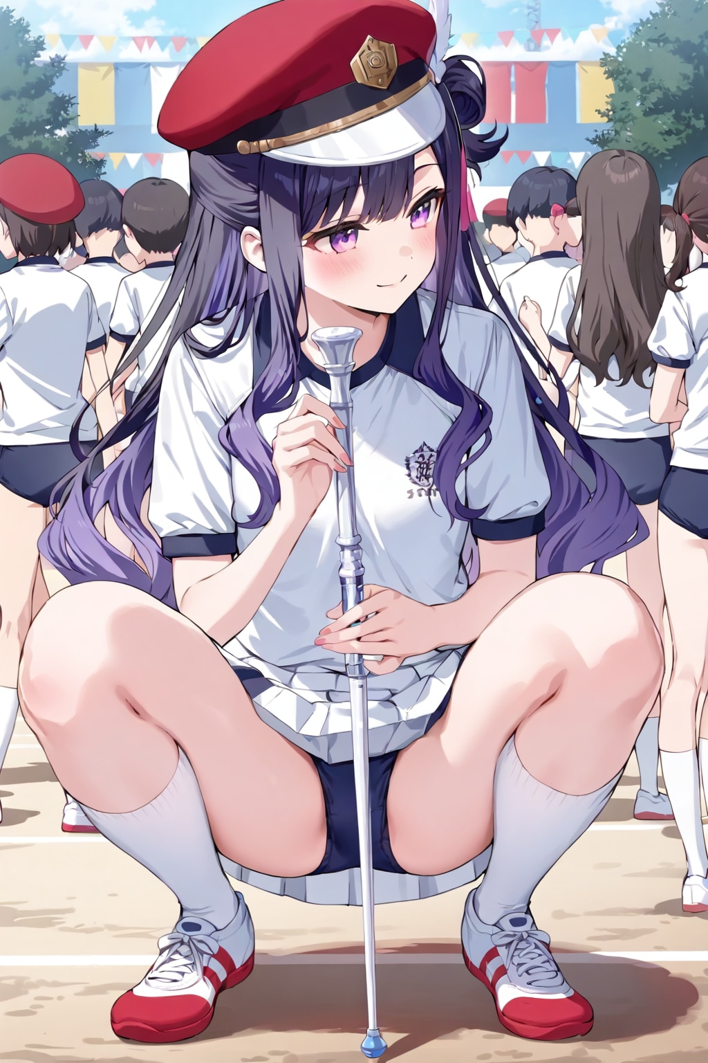 マーチングLILACちゃん待機中1
