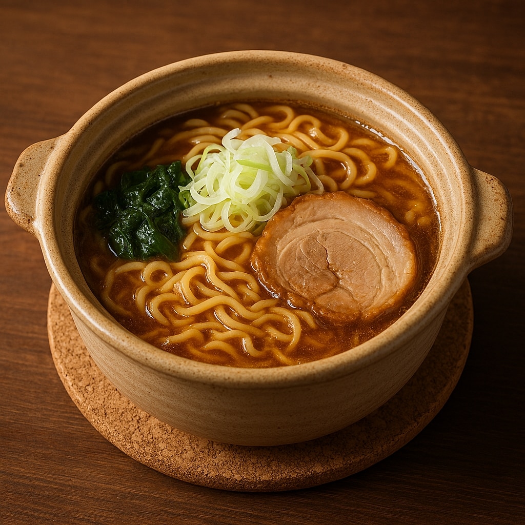 うどん屋の煮込みラーメン