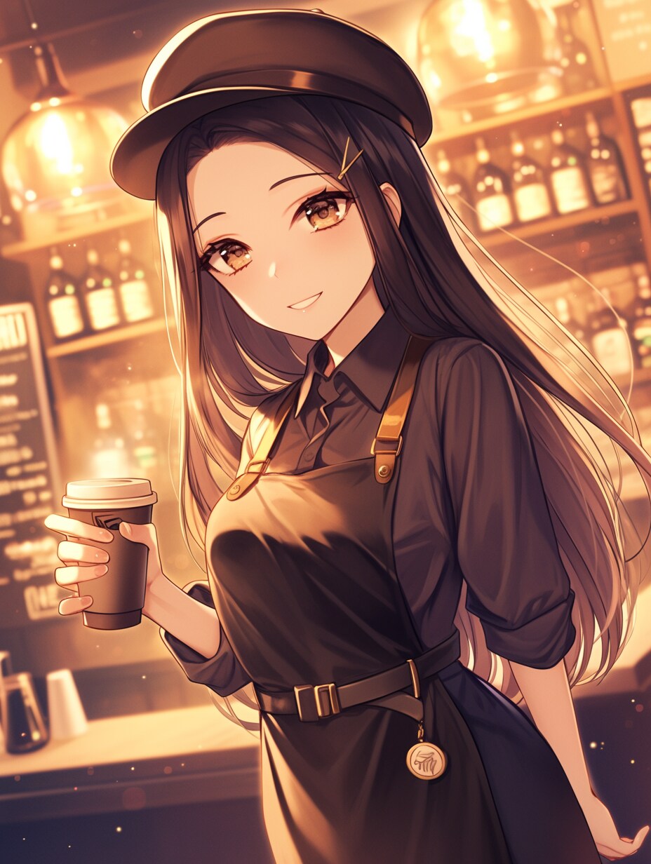 カフェのお姉さん☕✨138 | の人気AIイラスト・グラビア