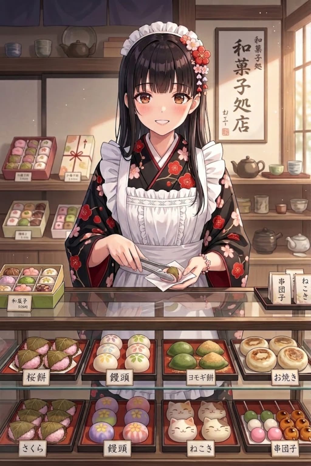 和菓子屋のサキちゃん