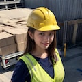 工事現場のお姉さん 4枚目