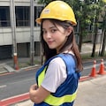 工事現場のお姉さん 2枚目