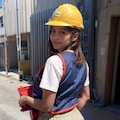 工事現場のお姉さん 8枚目