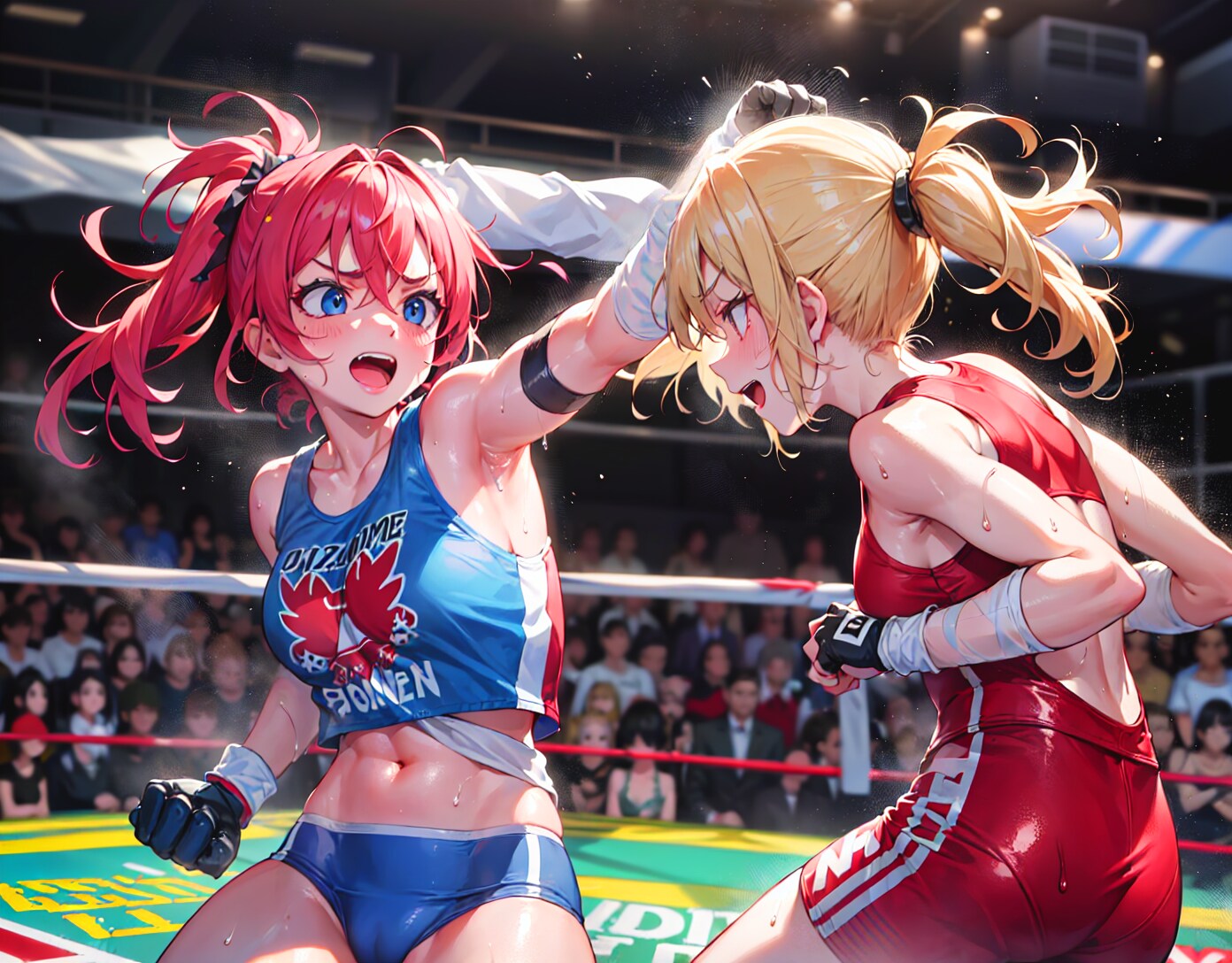 レスリングマッチ！