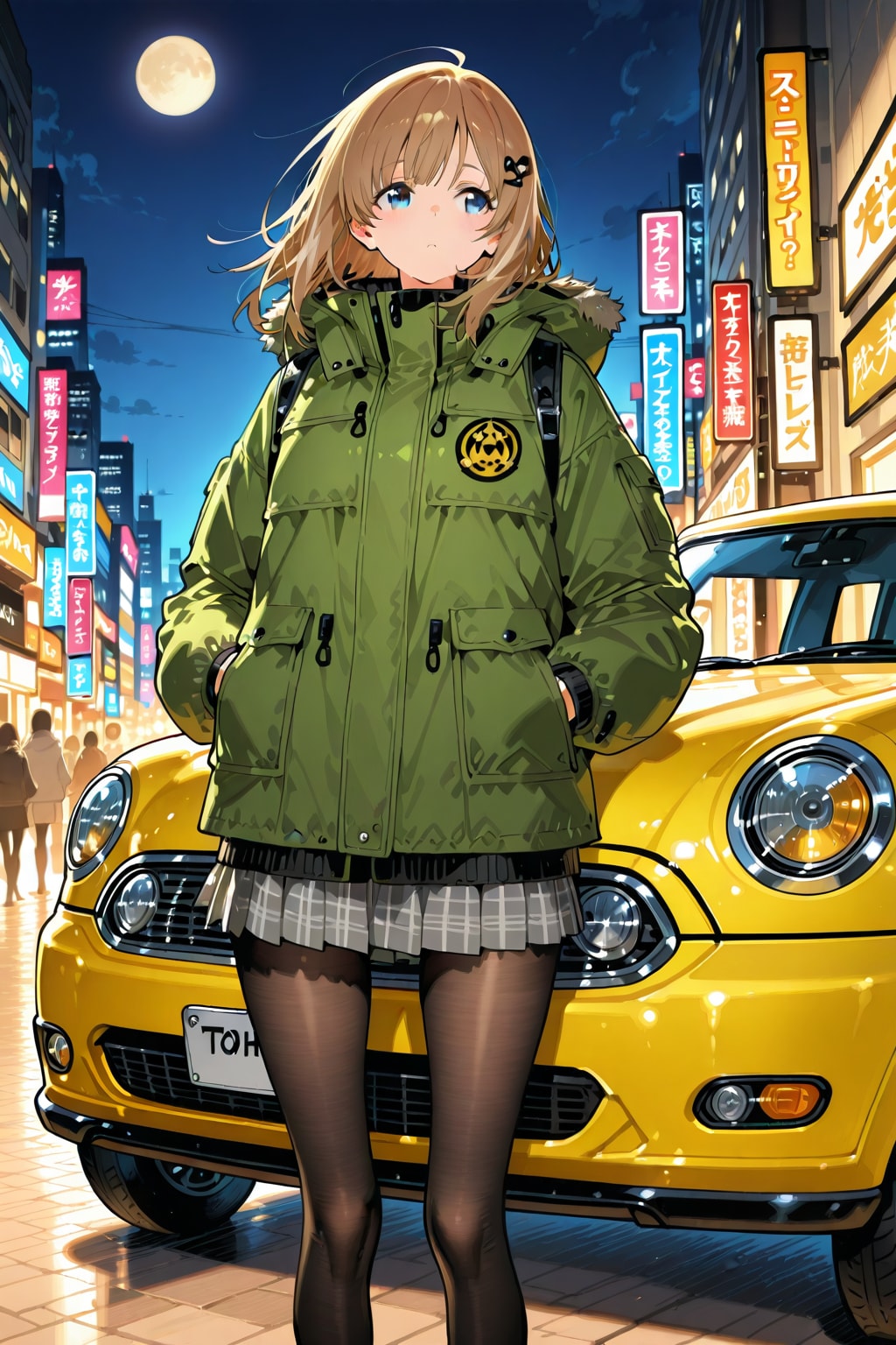 車と彼女 | の人気AIイラスト・グラビア