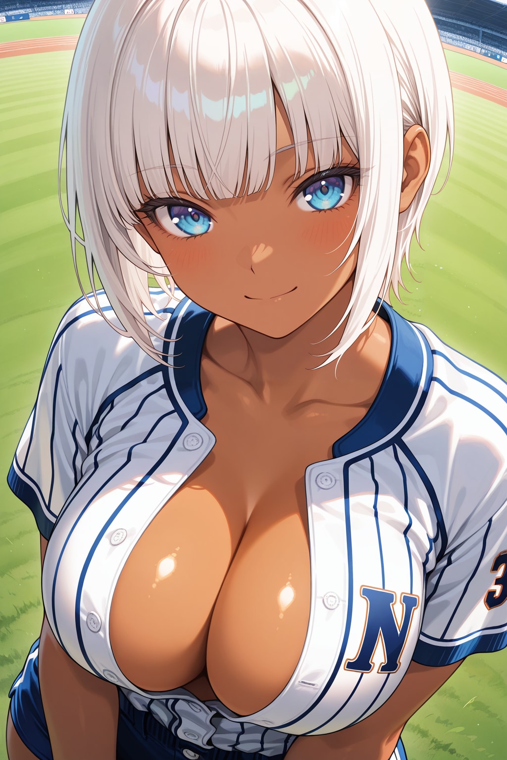 ホームラン打ったら…このおっぱい、もっと見せてあげるね♡