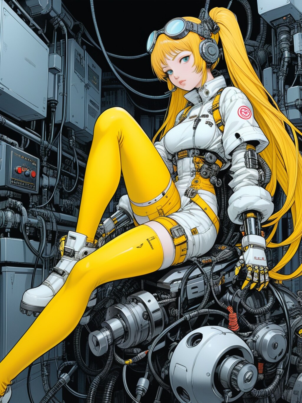 yellow+mechagirl