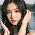 髪を洗う女性 7枚目