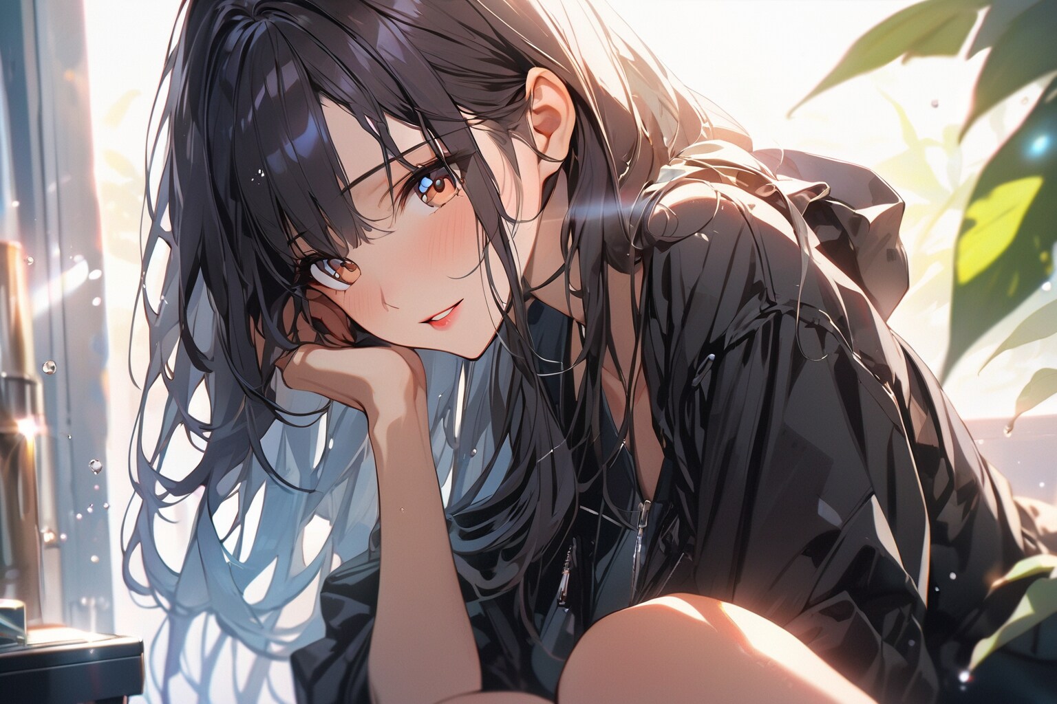 黒の服のお姉さま