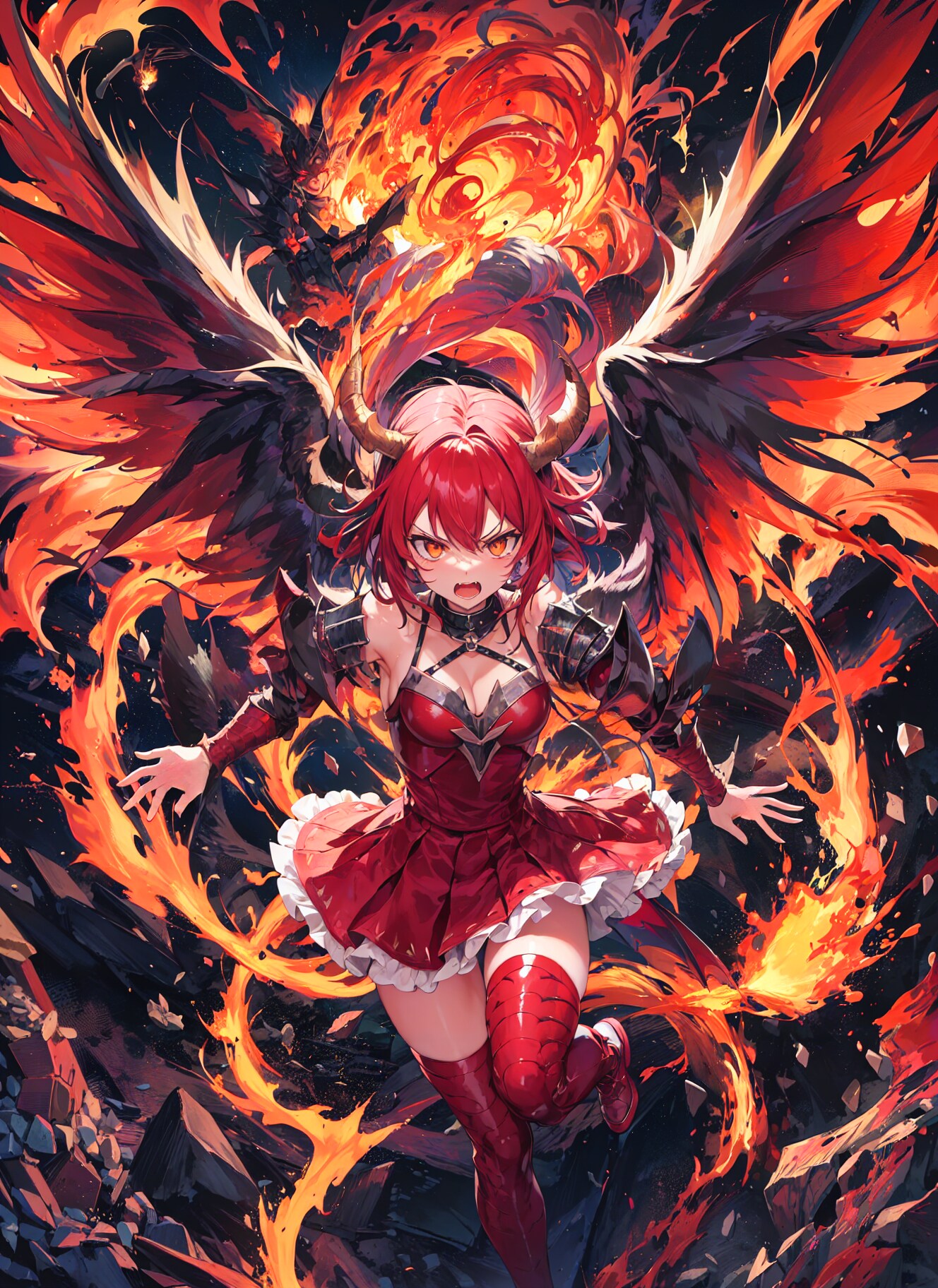 Raging Dragon Girl