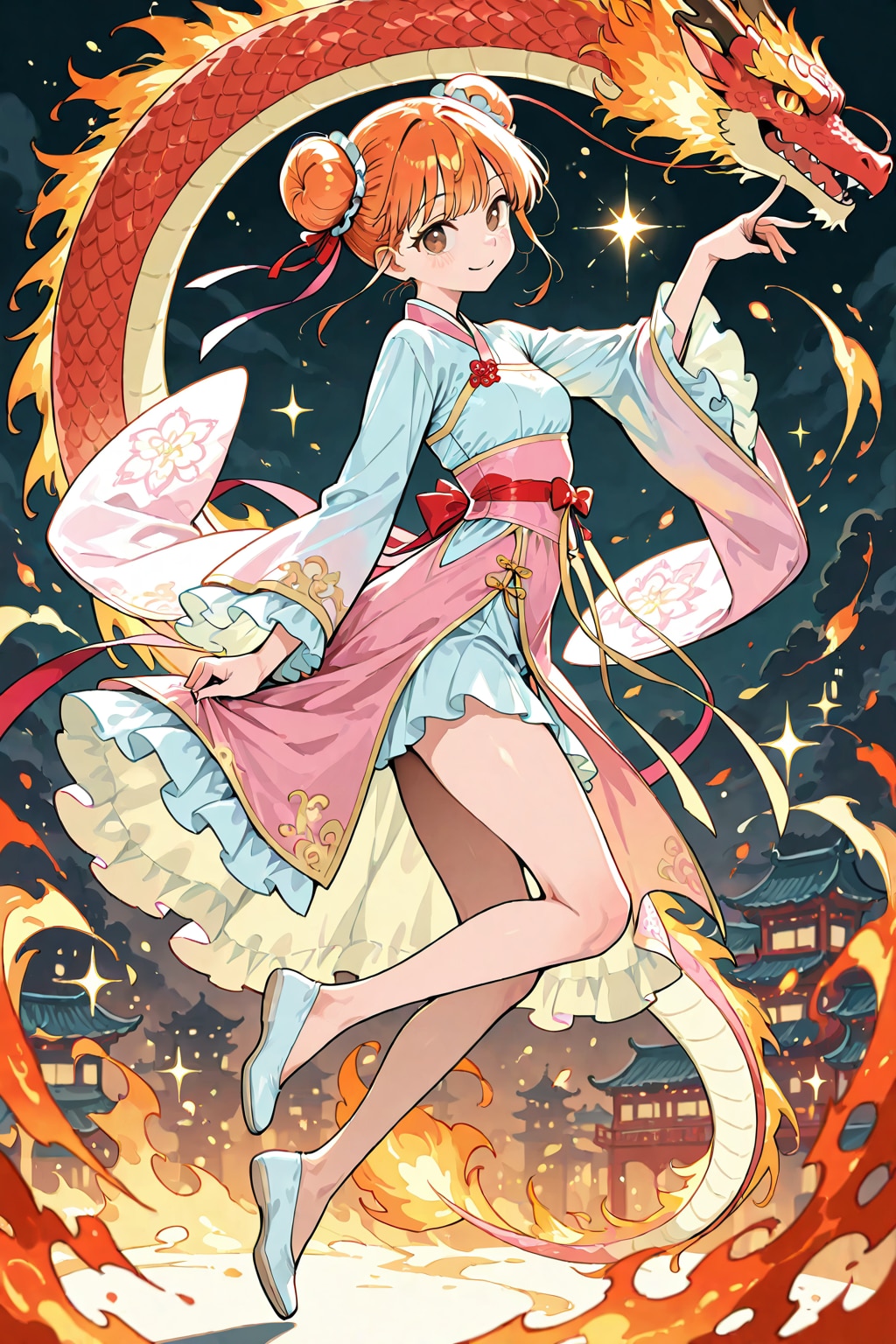 中華だと仙術とか道術になるのかしら | の人気AIイラスト・グラビア