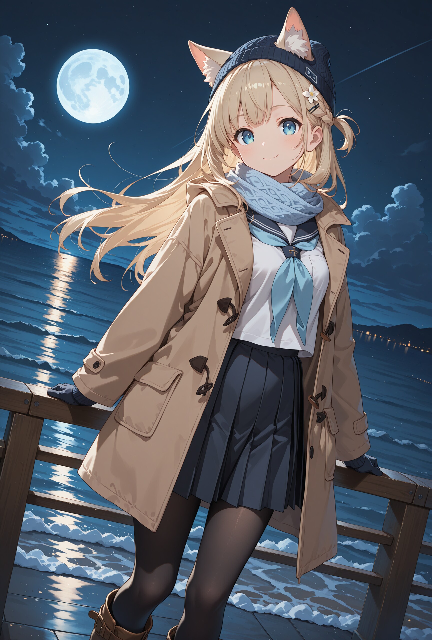 今年最後の満月と