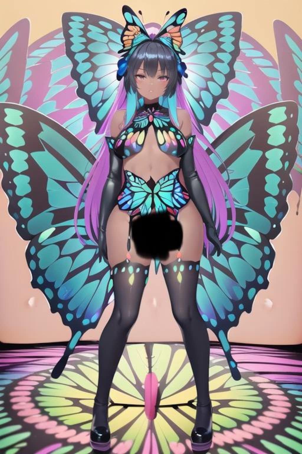 バタフライギャルズEX～ヌードイラスト集