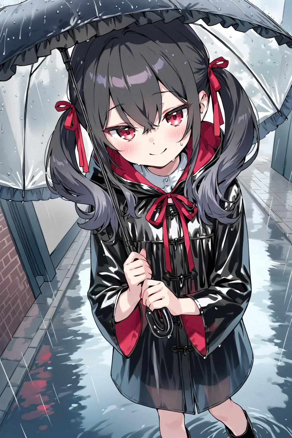雨の日のクリム | の人気AIイラスト・グラビア